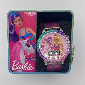 Barbie Princess Girls Digital Watch with Unicorn 👑🎀